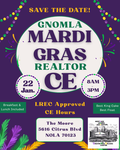 GNOMLA Mardi Gras Realtor CE